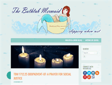 Tablet Screenshot of bathtubmermaid.com